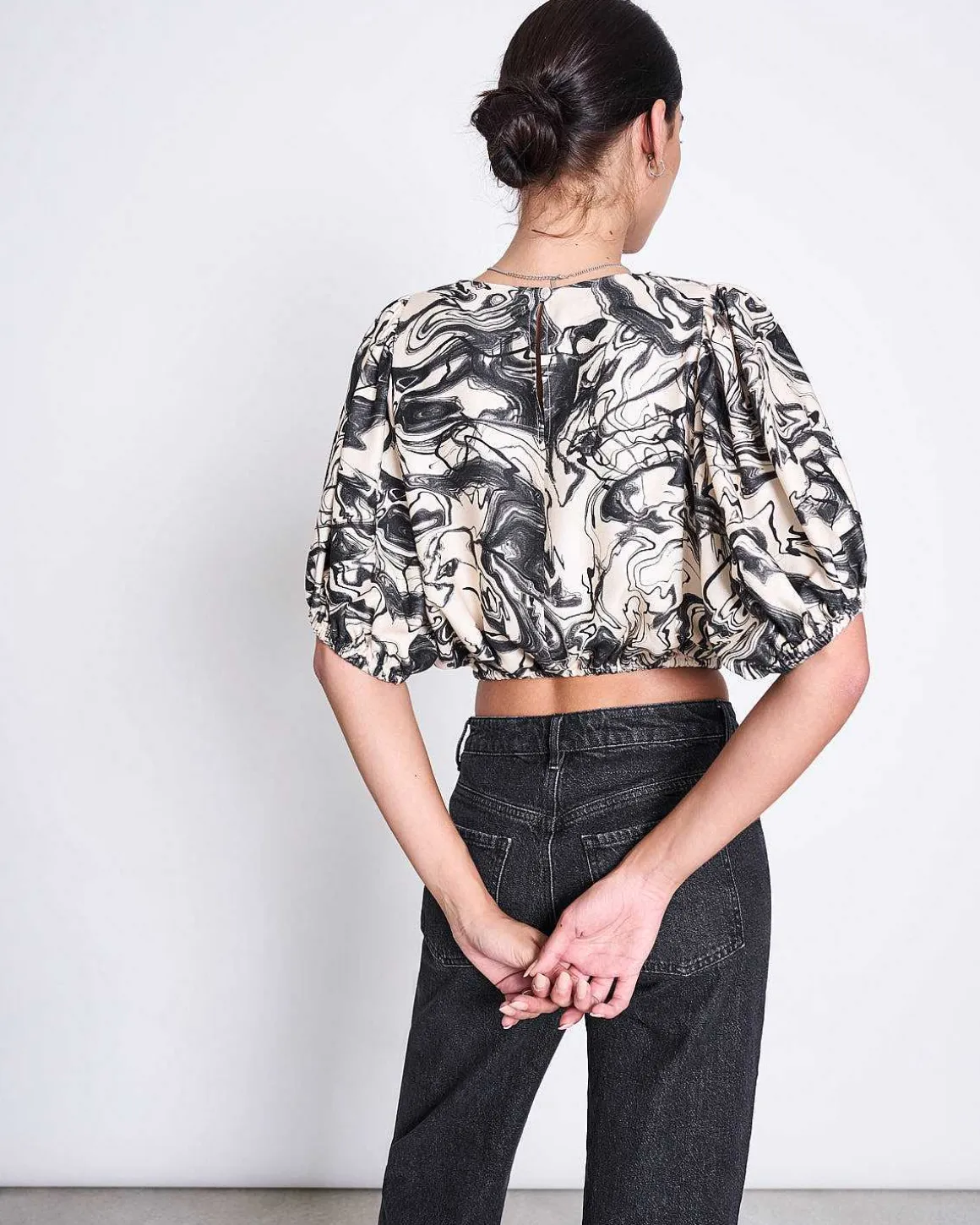 Blouse Skye Ink Print