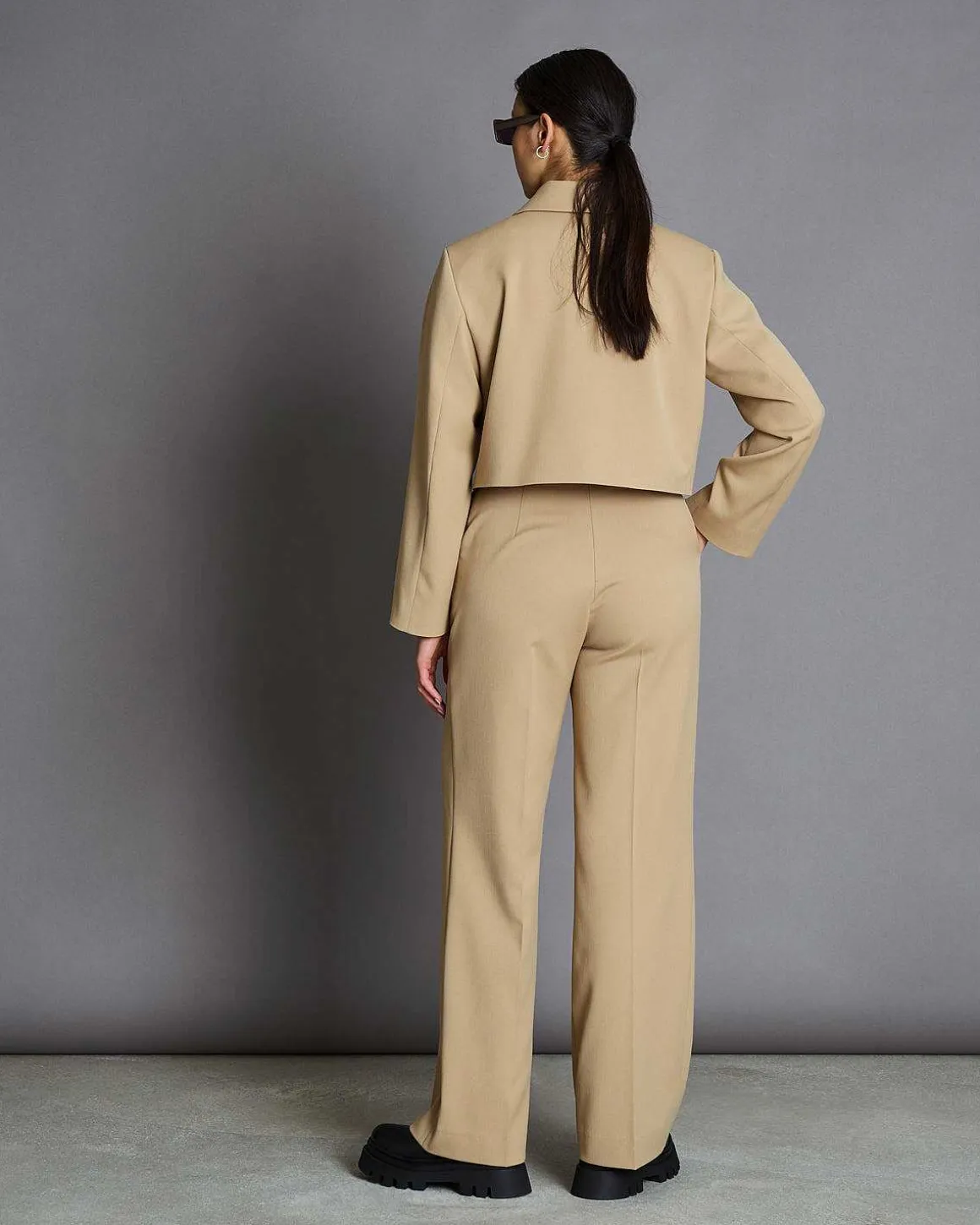 Cropped Blazer Tulia Camel
