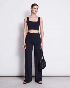 Crop Top Cancun Black