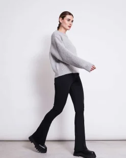 Flared Leggings Black