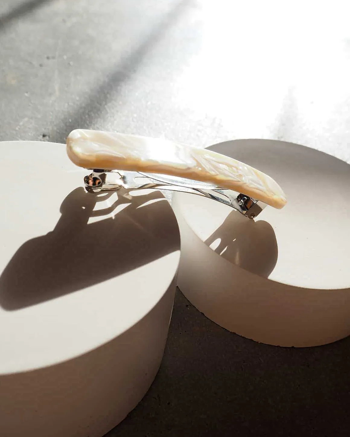 Heirloom Barrette Ivory