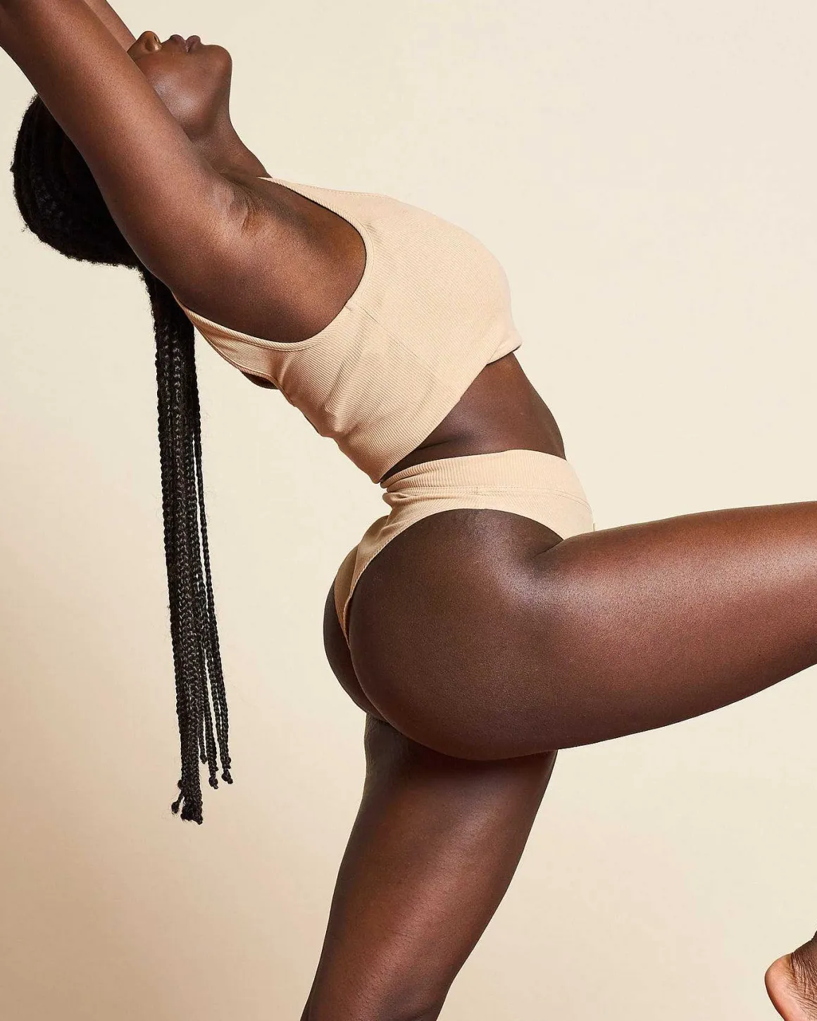 Highwaist Slip Askja Stone
