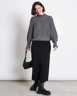 Jumper Ola Dark Grey Gots