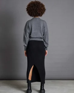 Jumper Yin Dark Grey Gots