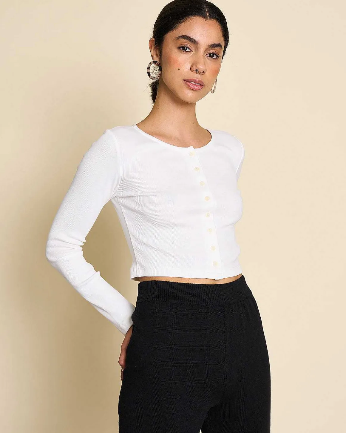Knit Pants Ana Black Gots