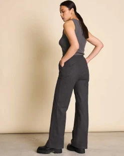 Knit Top Garda Dark Grey Gots