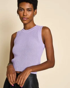 Knit Top Garda Lavender Gots