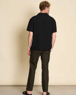 Linen Shirt Gent Black For Men
