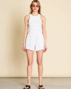 Linen Shorts Tournai White