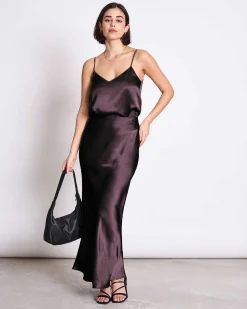 Maxi Skirt Serin Espresso