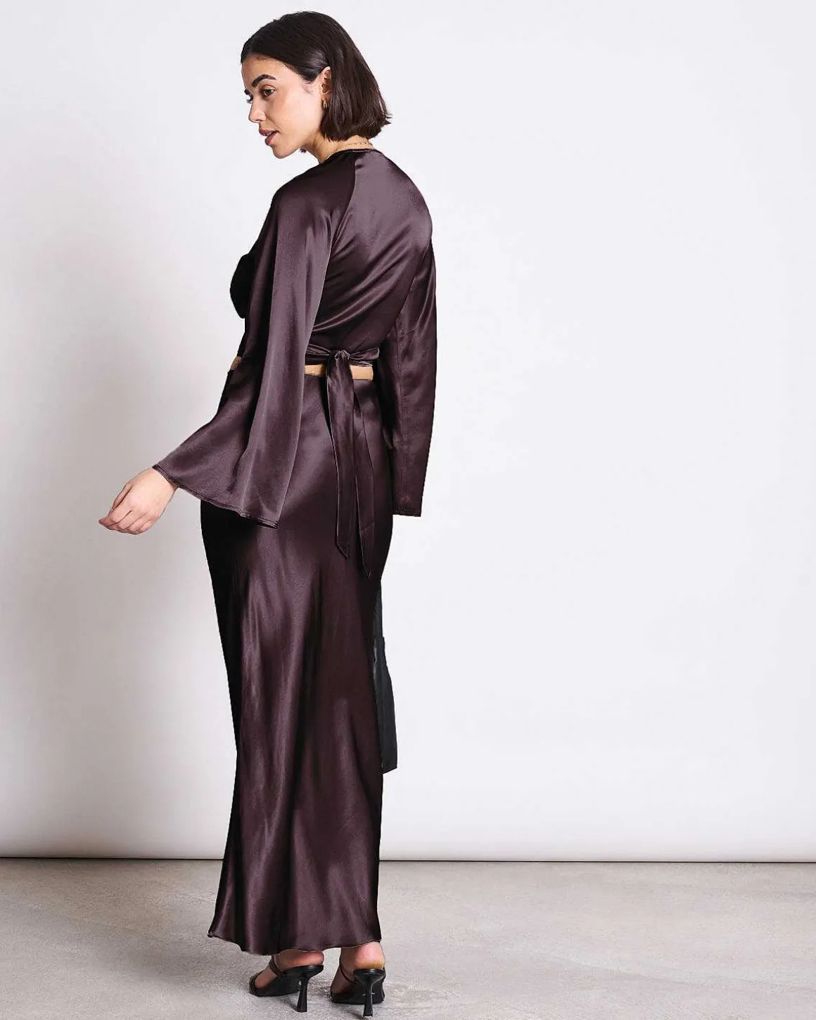 Maxi Skirt Serin Espresso