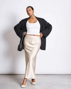 Maxi Skirt Serin Ivory