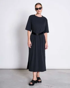 Metal Clip Belt Black