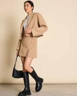 Mini Skirt Ainoha Camel