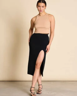 Organic Cotton Tank Top Porto Camel Gots