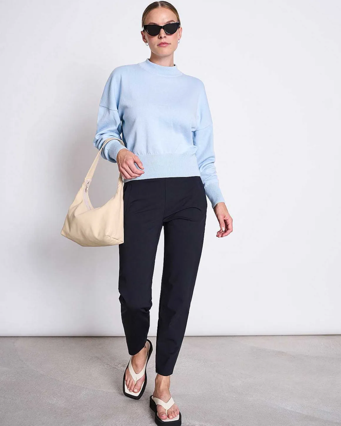 Pants Straight Black