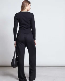 Rib Longsleeve Muri Black Gots