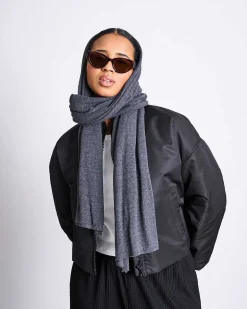 Scarf Ross Dark Grey
