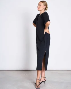 Shirt Dress Crovie Black Gots