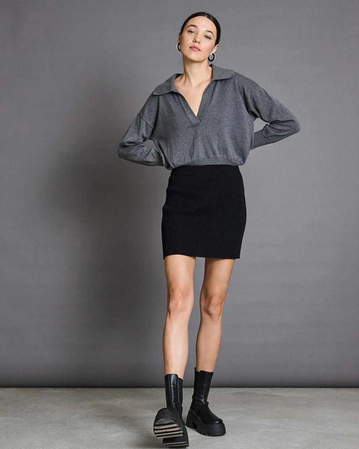 Skirt Lokka Black Gots