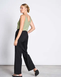 Slip Top Triangle Pale Olive