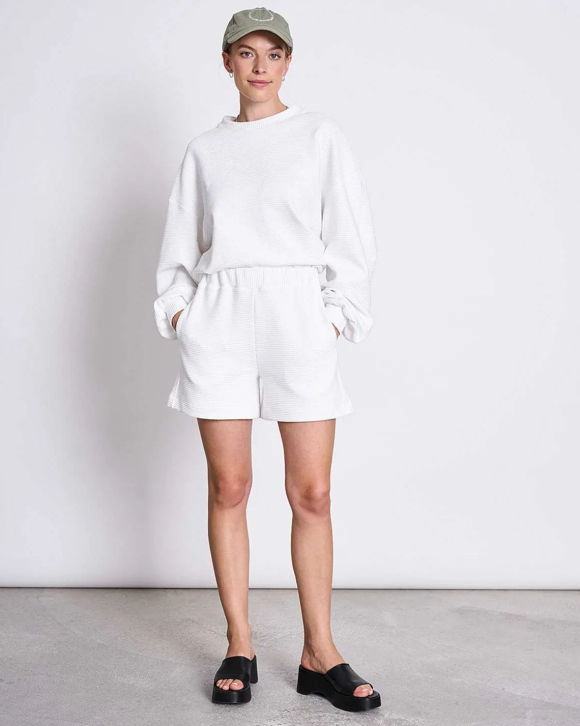 Sweatshirt Saraia White