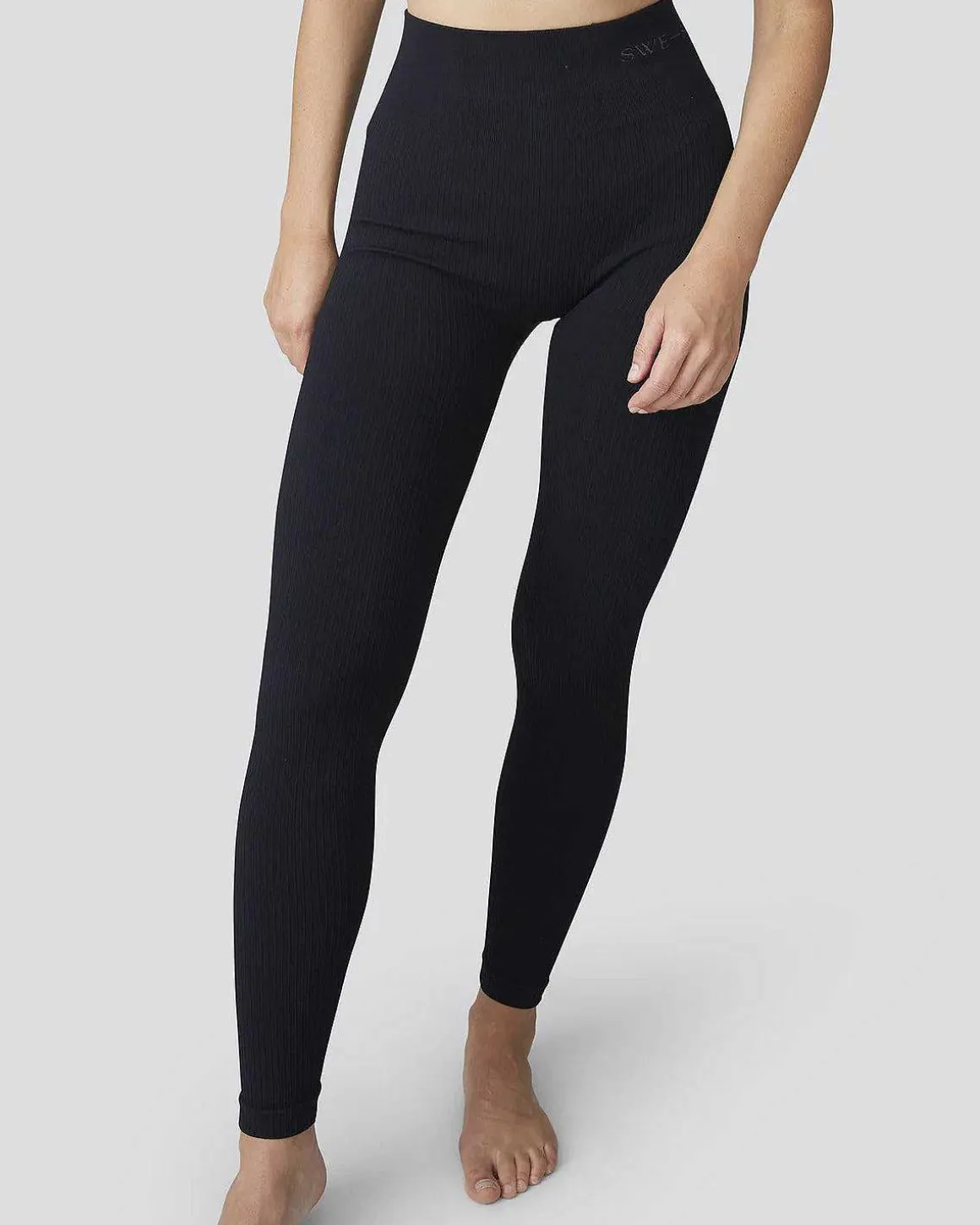 Swedish Stockings Tyra Rib Leggings Black