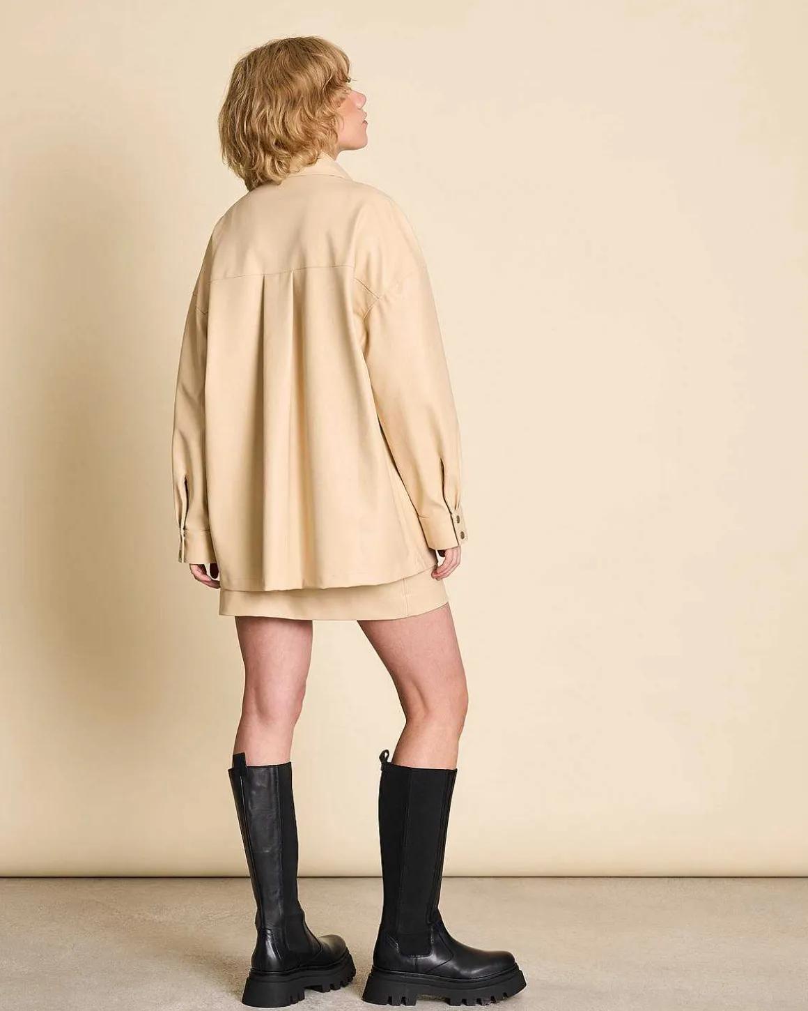 The Vegan Coated Jacket Butter