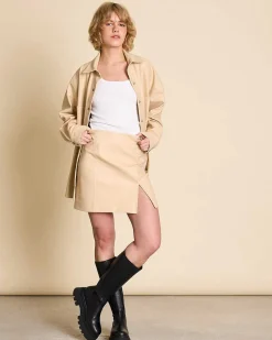 The Vegan Coated Skirt Butter