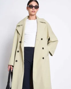 Trenchcoat Tore Pistachio