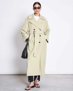 Trenchcoat Tore Pistachio