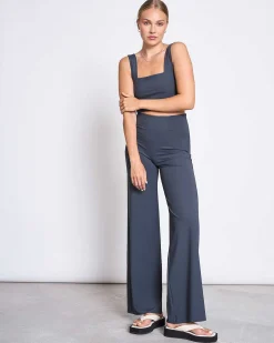 Wide Pants Marlene Solid Grey