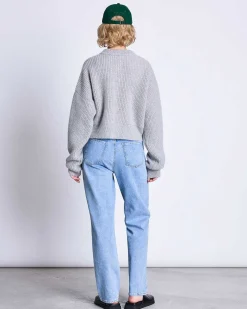Wooly Cardigan Beni Light Grey